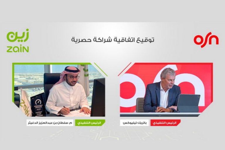 زين السعودية توقع اتفاقية شراكة حصرية مع  OSN لإثراء تجربتها بمحتوى عالمي