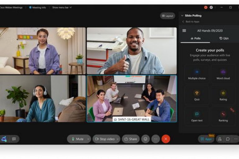 سيسكو تكشف عن تحسينات جديدة في Webex لدعم بيئة العمل والفعاليات الهجينة
