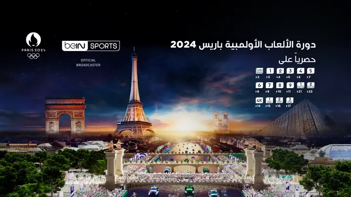 beIN SPORTS تقدم تغطية شاملة لدورة الألعاب الأولمبية باريس 2024 عبر 17 قناة مخصصة