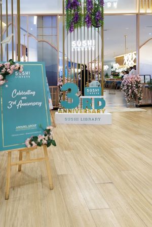 Apparel Group’s Homegrown Brand Sushi Library Celebrate Their 3rd Anniversary at Riyadh Park Mall