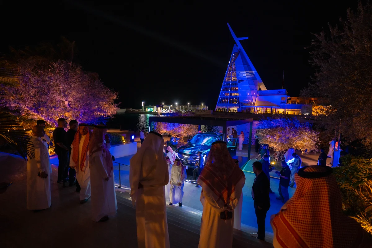 Cadillac Escalade IQ and IQL launch in Saudi Arabia.