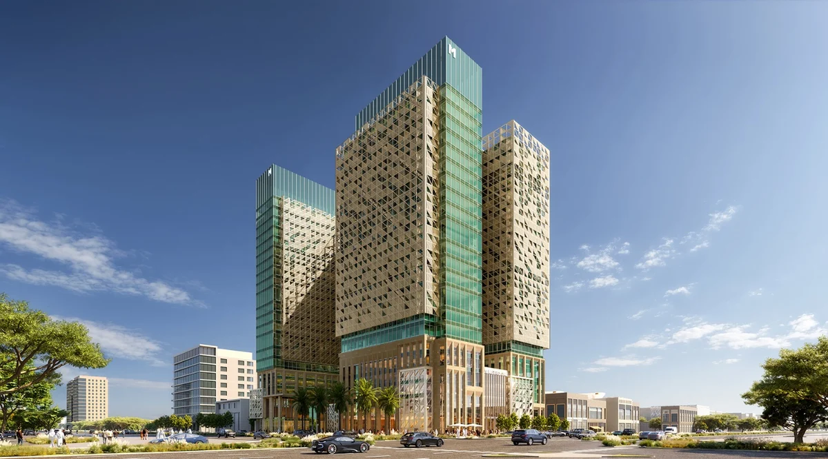 Rendering of Courtyard by Marriott and Residence Inn by Marriott in Riyadh