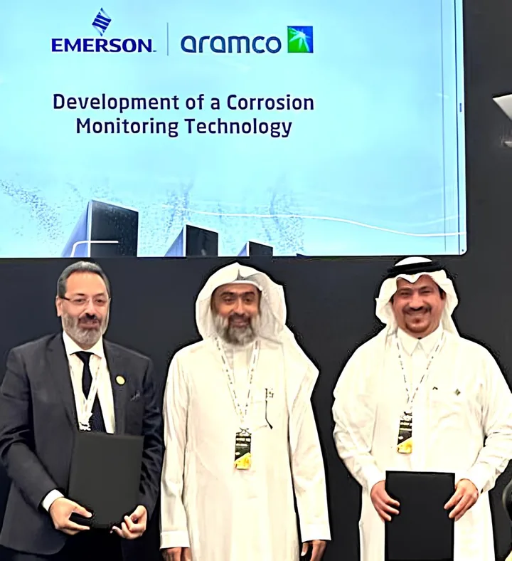 Emerson and Aramco corrosion monitoring collaboration