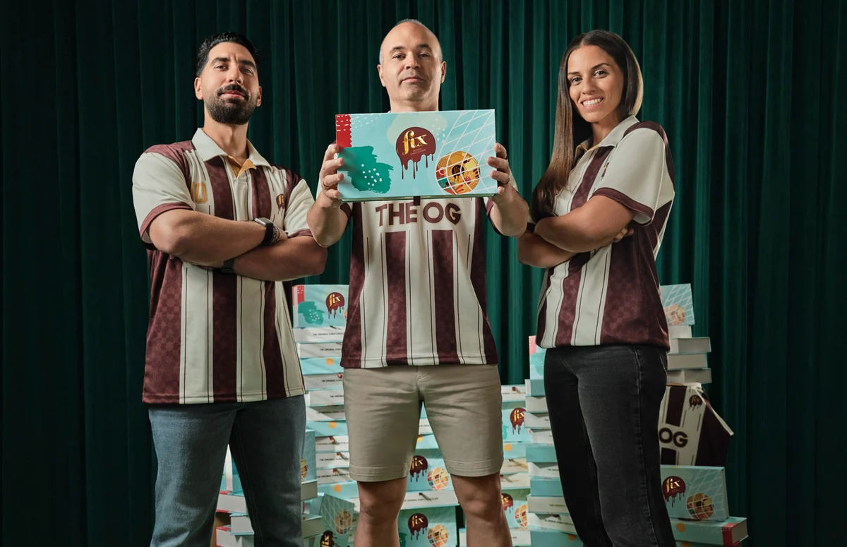 FIX Dessert Chocolatier Limited Edition Football Activation