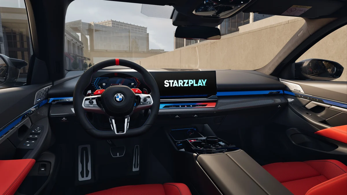 BMW Group Middle East Introduces STARZPLAY to In-Vehicle Infotainment
