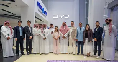 صالة عرض BYD الجديدة في الرياض والقصيم من مجموعة الفطيم