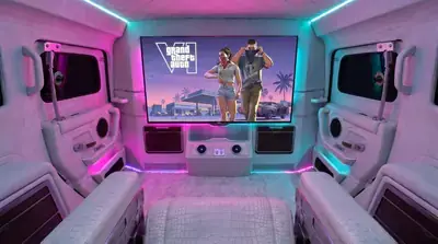 سيارة نايت شارك الفاخرة المصفحة من DARTZ المستوحاة من لعبة Grand Theft Auto بمقصورة ألعاب مخصصة